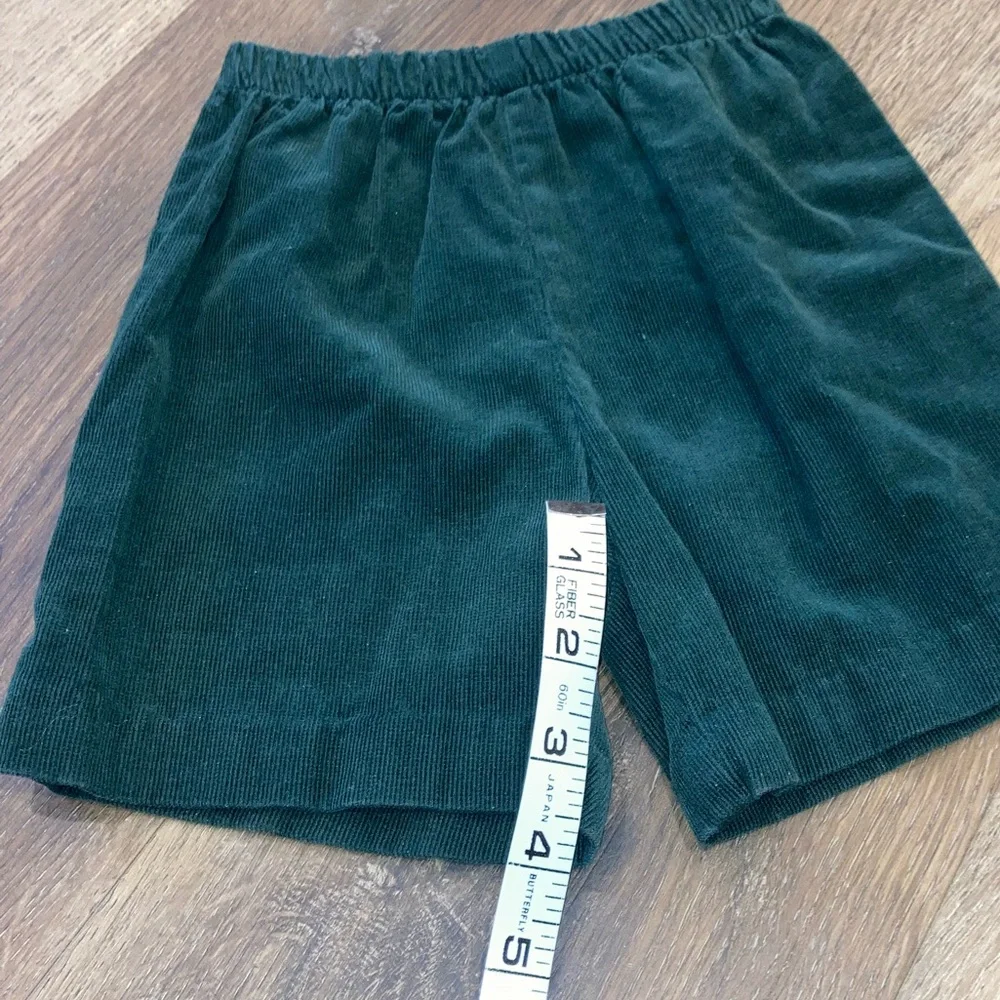 Bailey Boys Green Corduroy Shorts Spring Easter Size 18m